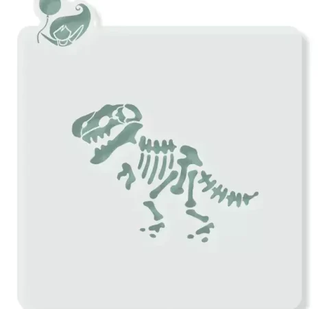 Ideias para estênceis de dinossauros em bolos de festas infantis